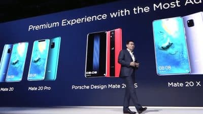 Annonce des nouveautés de Huawei