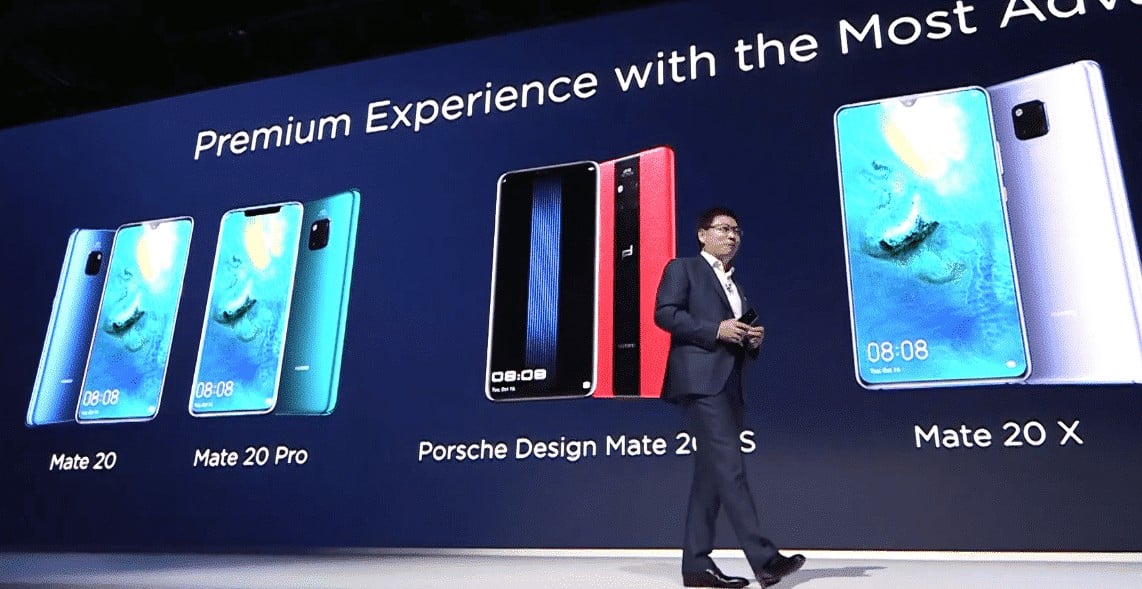 Annonce des nouveautés de Huawei