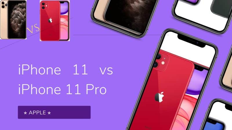 iPhone 11 vs iPhone 11 Pro