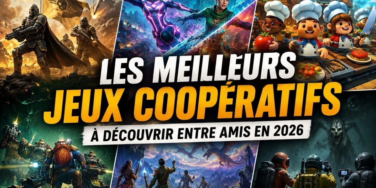 Les meilleurs jeux coopératifs à découvrir entre amis en 2026 sur PC, PS5, Xbox Series et Nintendo Switch